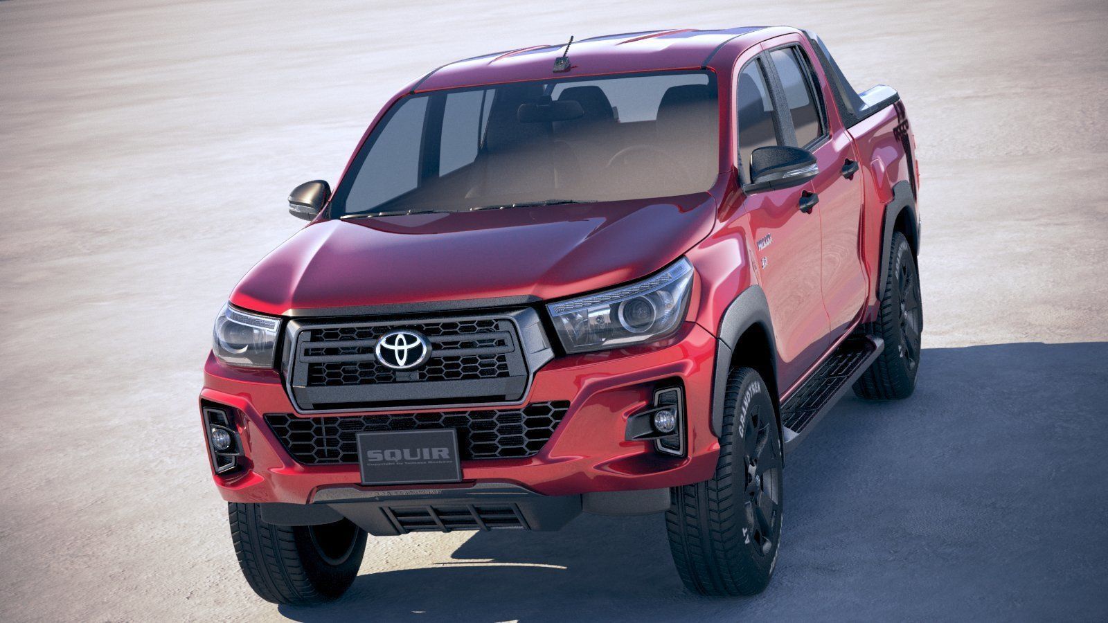 Toyota Hilux Revo Rocco 2018 3D model_1