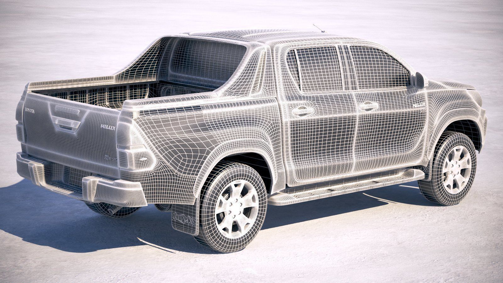 Toyota Hilux Revo Rocco 2018 3D model_18