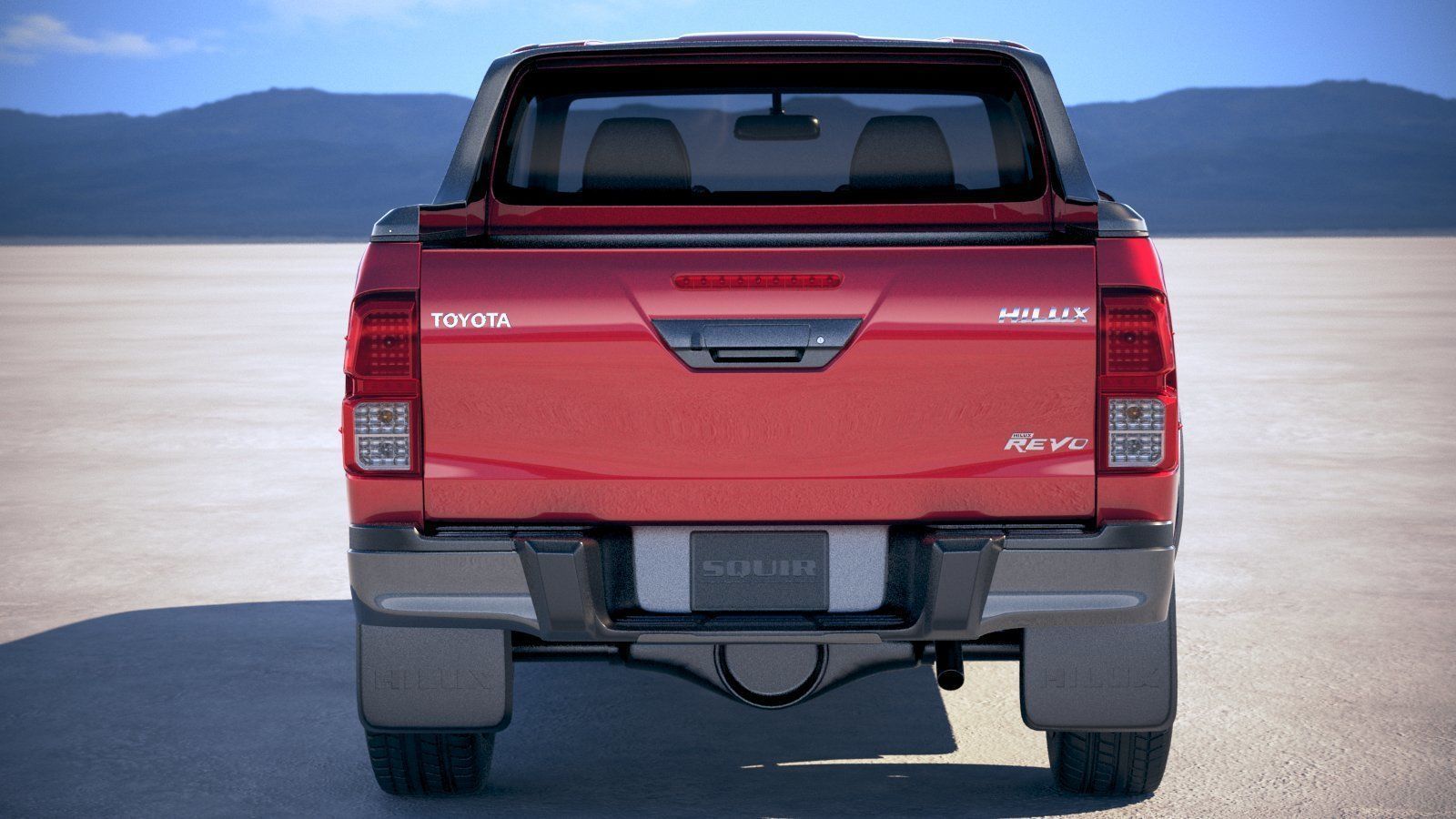 Toyota Hilux Revo Rocco 2018 3D model_10