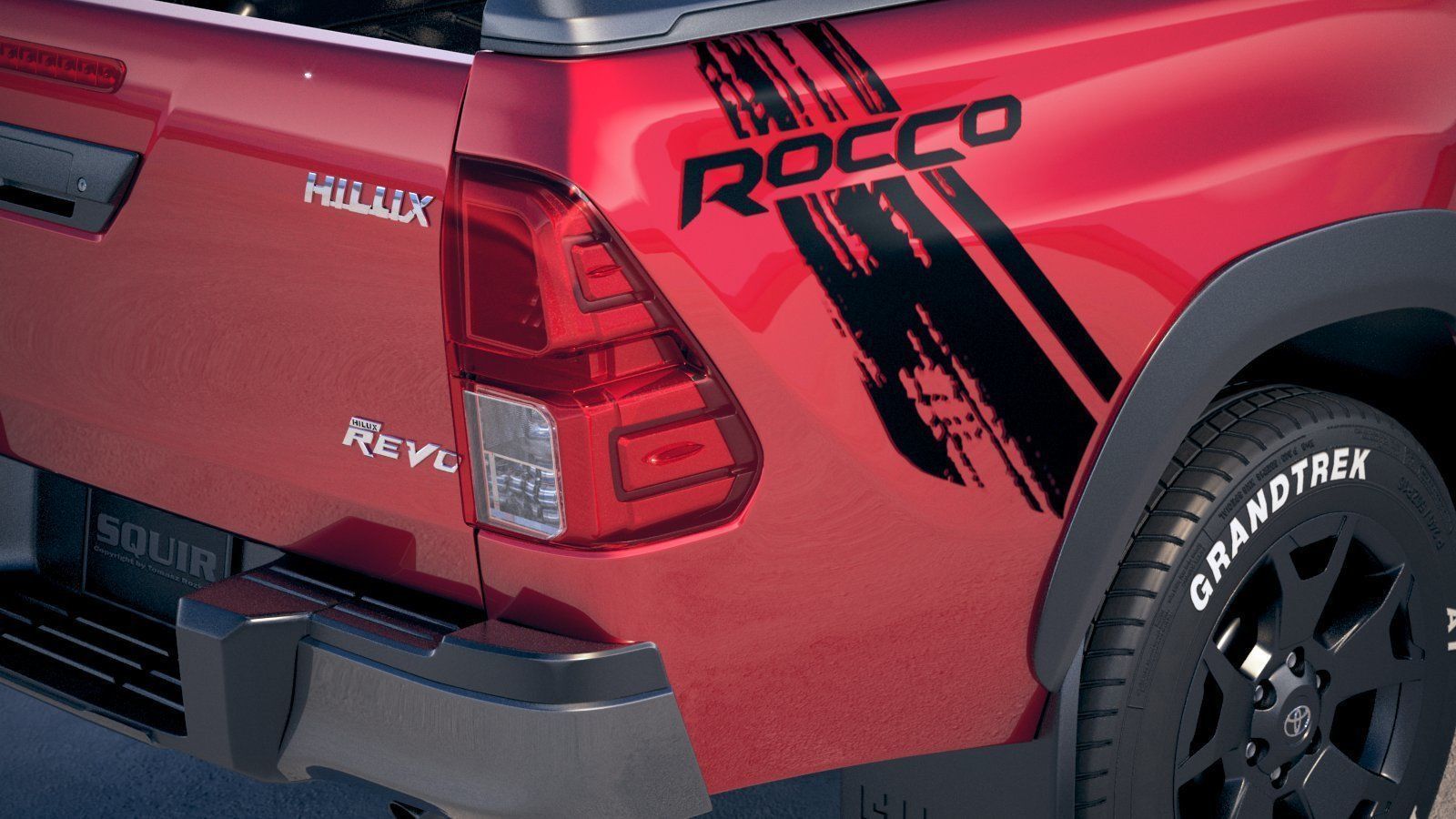 Toyota Hilux Revo Rocco 2018 3D model_3