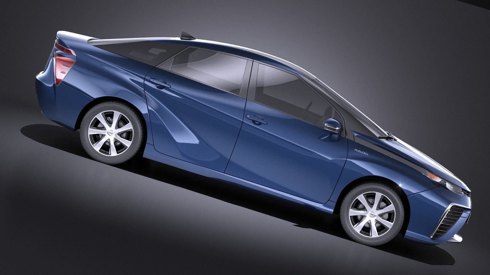 Toyota Mirai 2018 VRAY 3D model_6