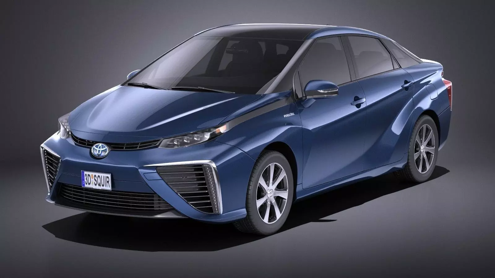 Toyota Mirai 2018 VRAY 3D model_0