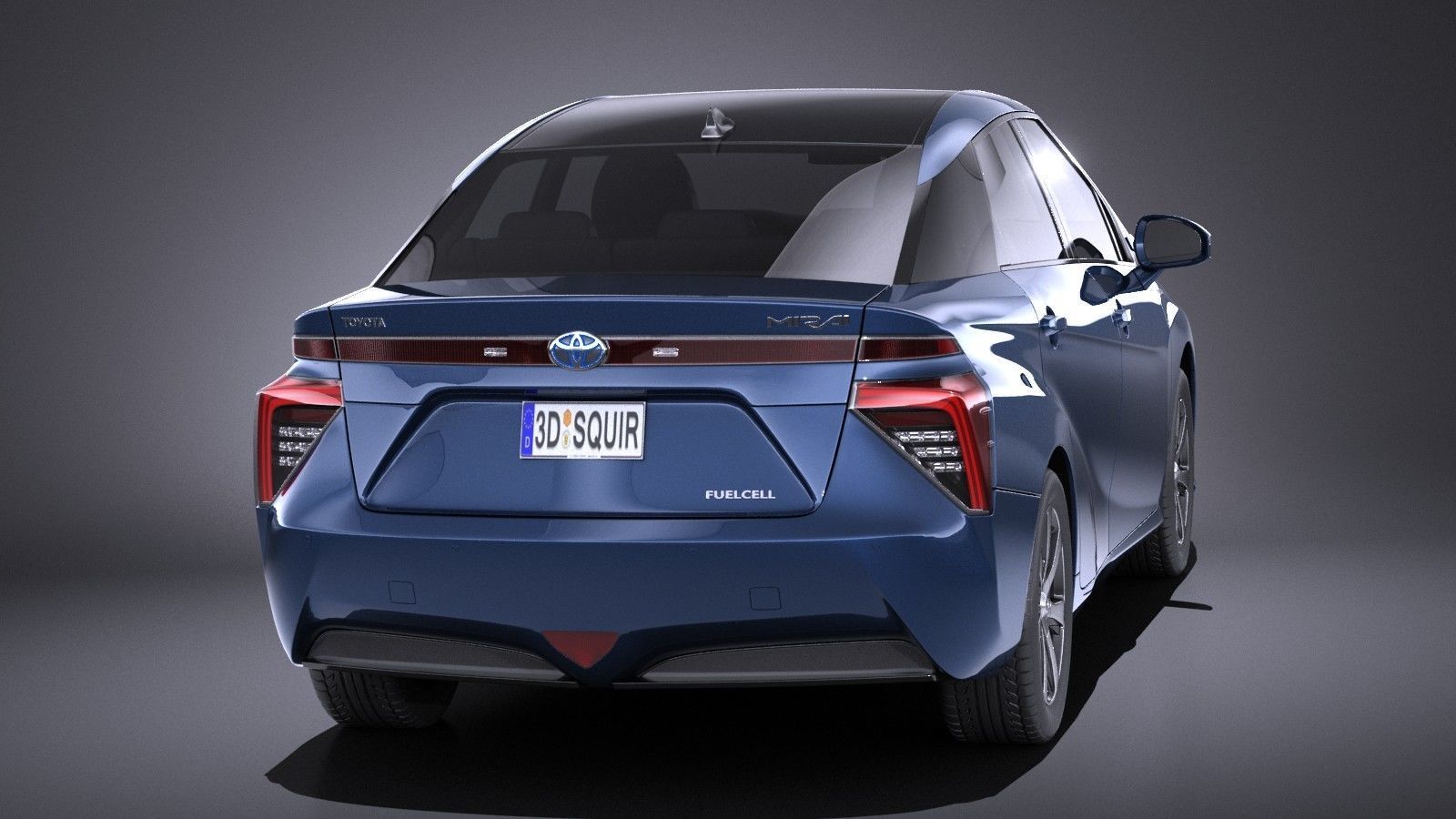 Toyota Mirai 2018 VRAY 3D model_4