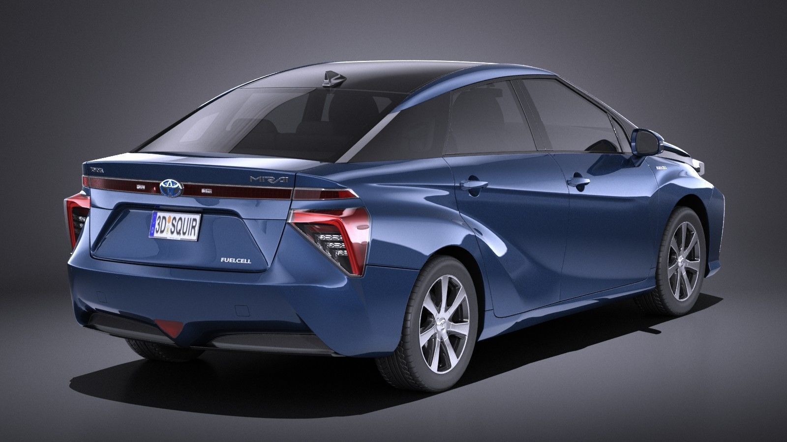 Toyota Mirai 2018 VRAY 3D model_5