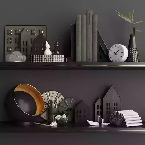 Decorative set A1 3D model