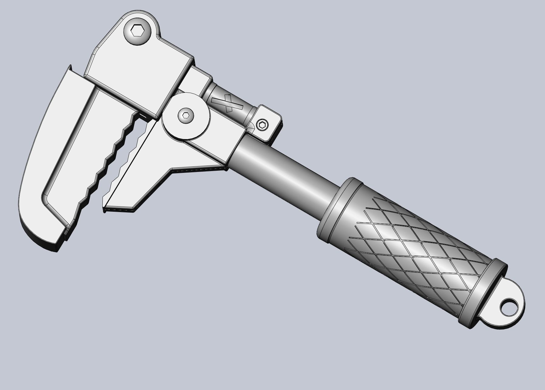 Overwatch Brigitte Armor Set 3D Model Collection_102