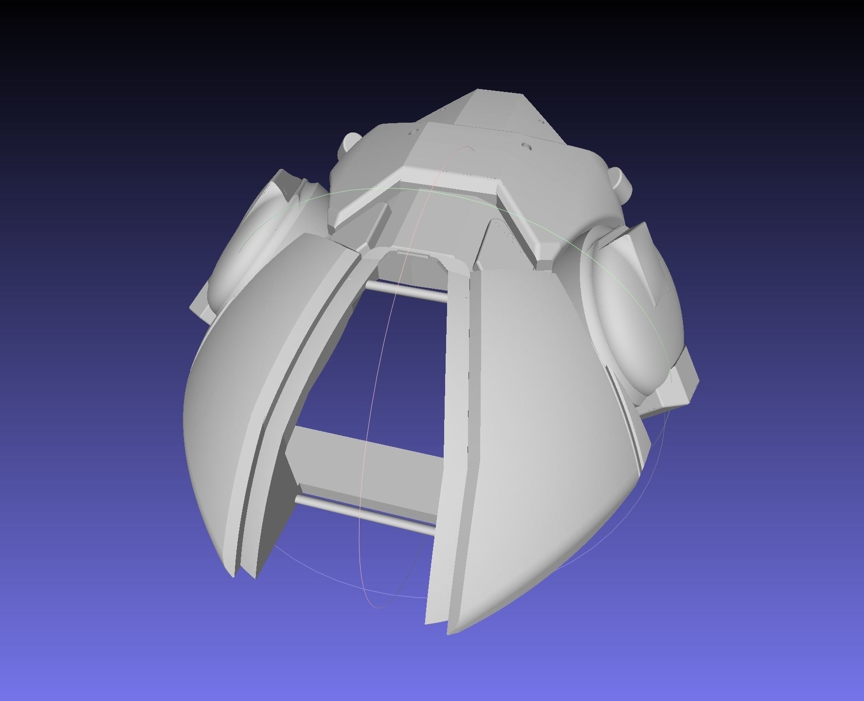 Overwatch Brigitte Armor Set 3D Model Collection_127