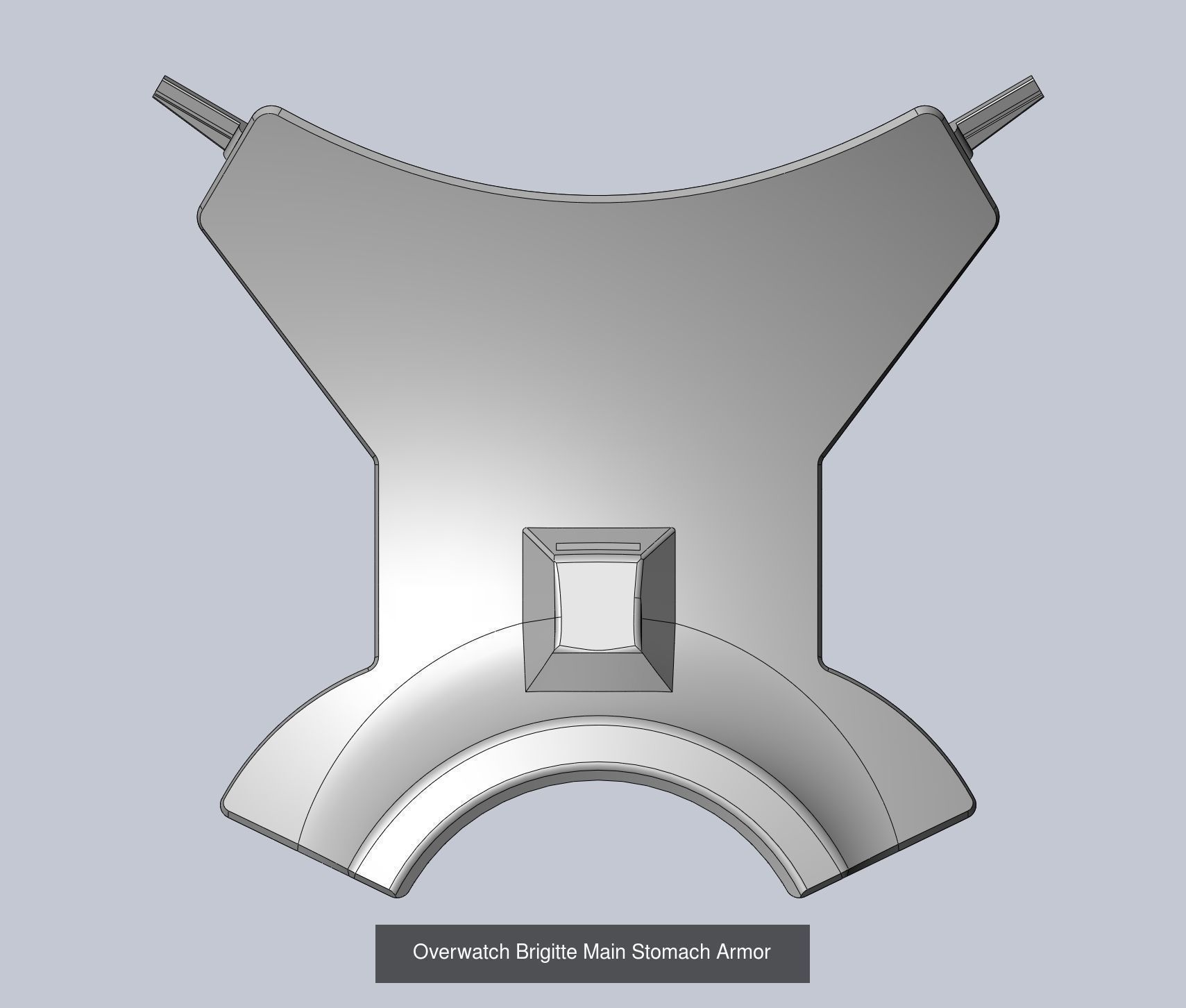 Overwatch Brigitte Armor Set 3D Model Collection_2