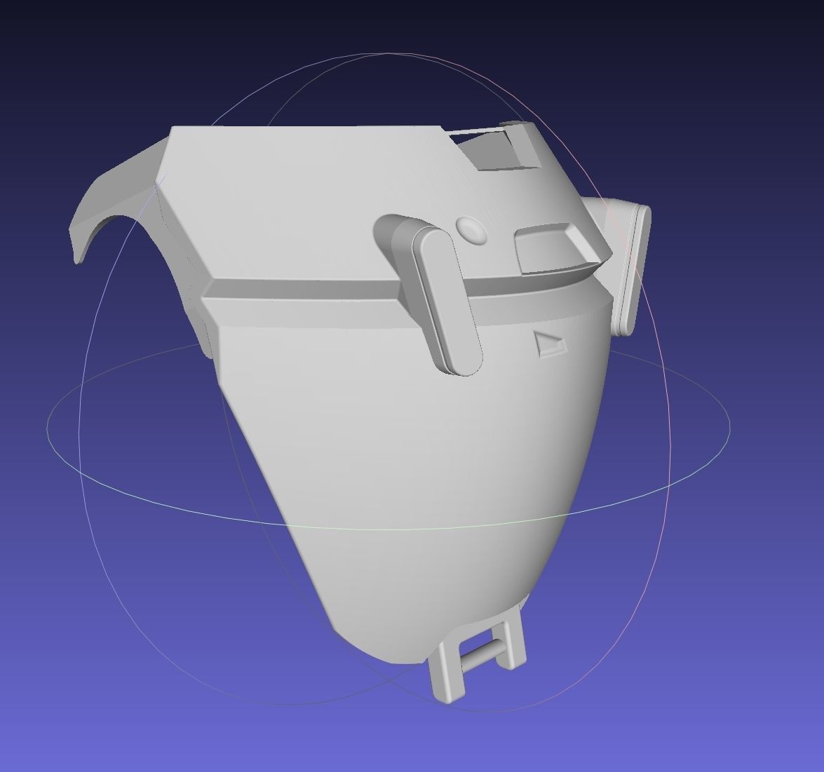 Overwatch Brigitte Armor Set 3D Model Collection_49