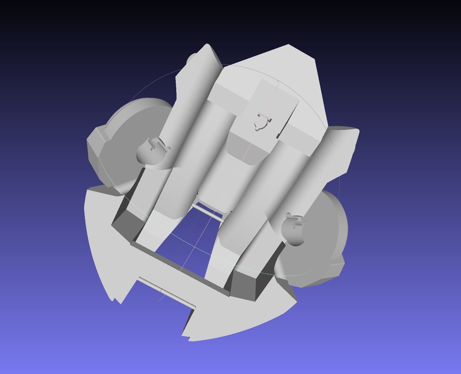 Overwatch Brigitte Armor Set 3D Model Collection_131