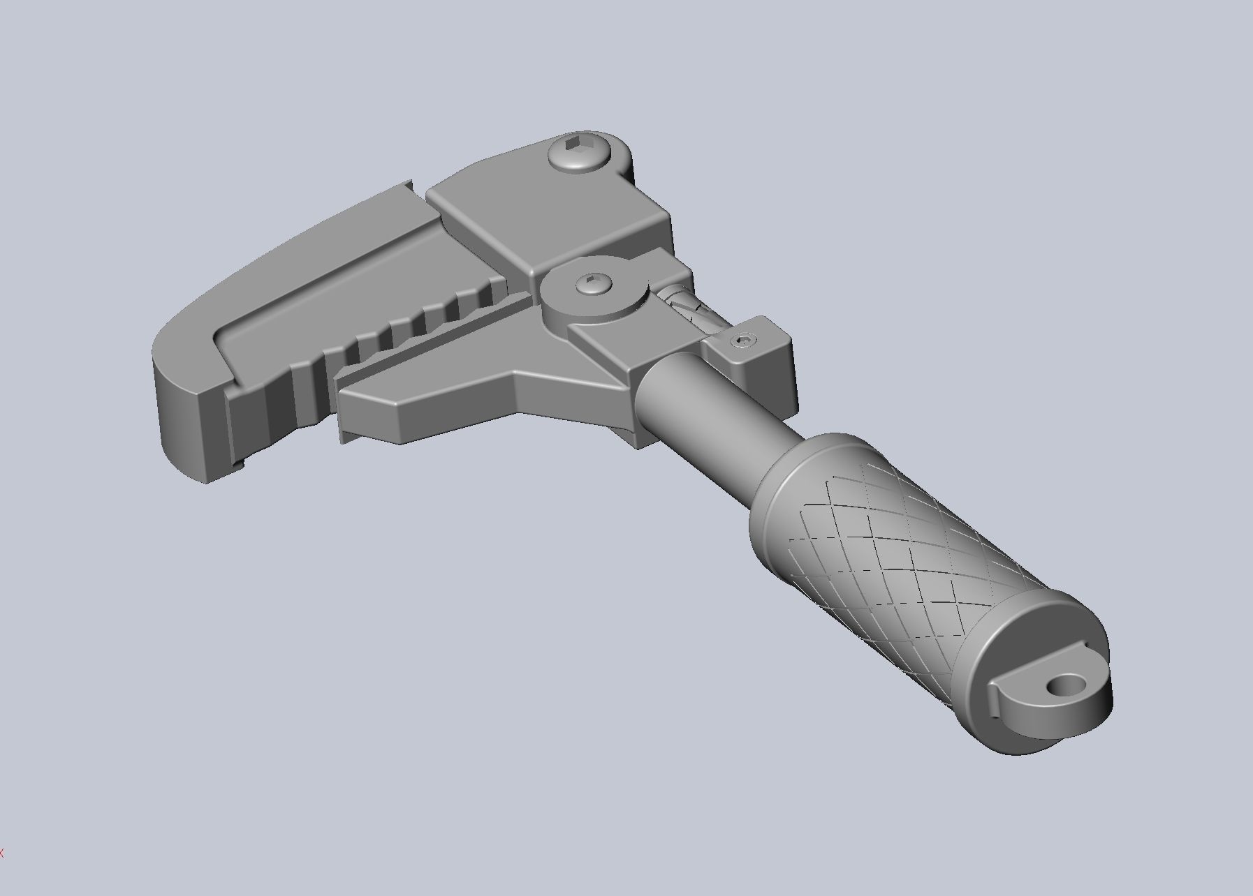 Overwatch Brigitte Armor Set 3D Model Collection_103