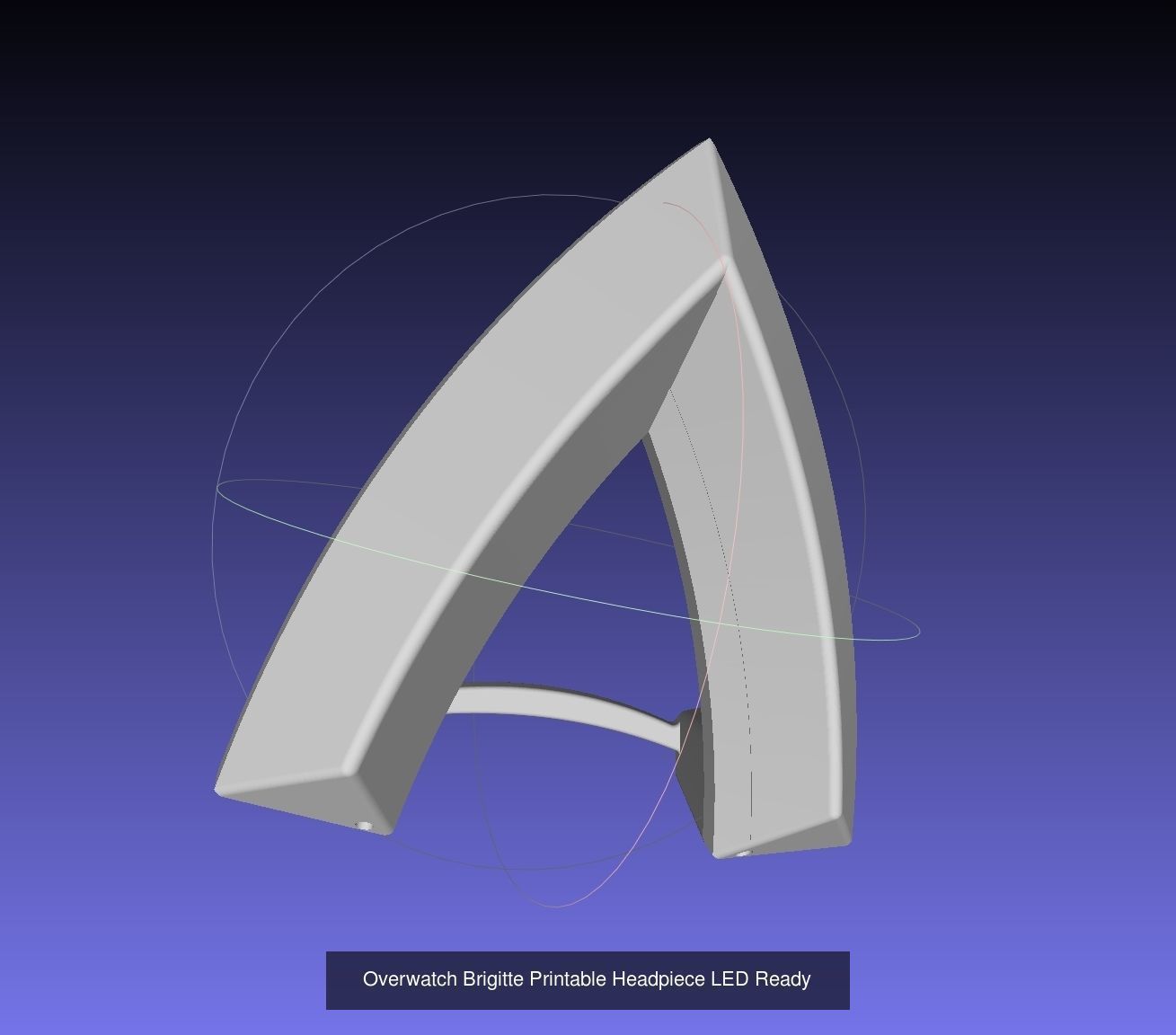 Overwatch Brigitte Armor Set 3D Model Collection_9