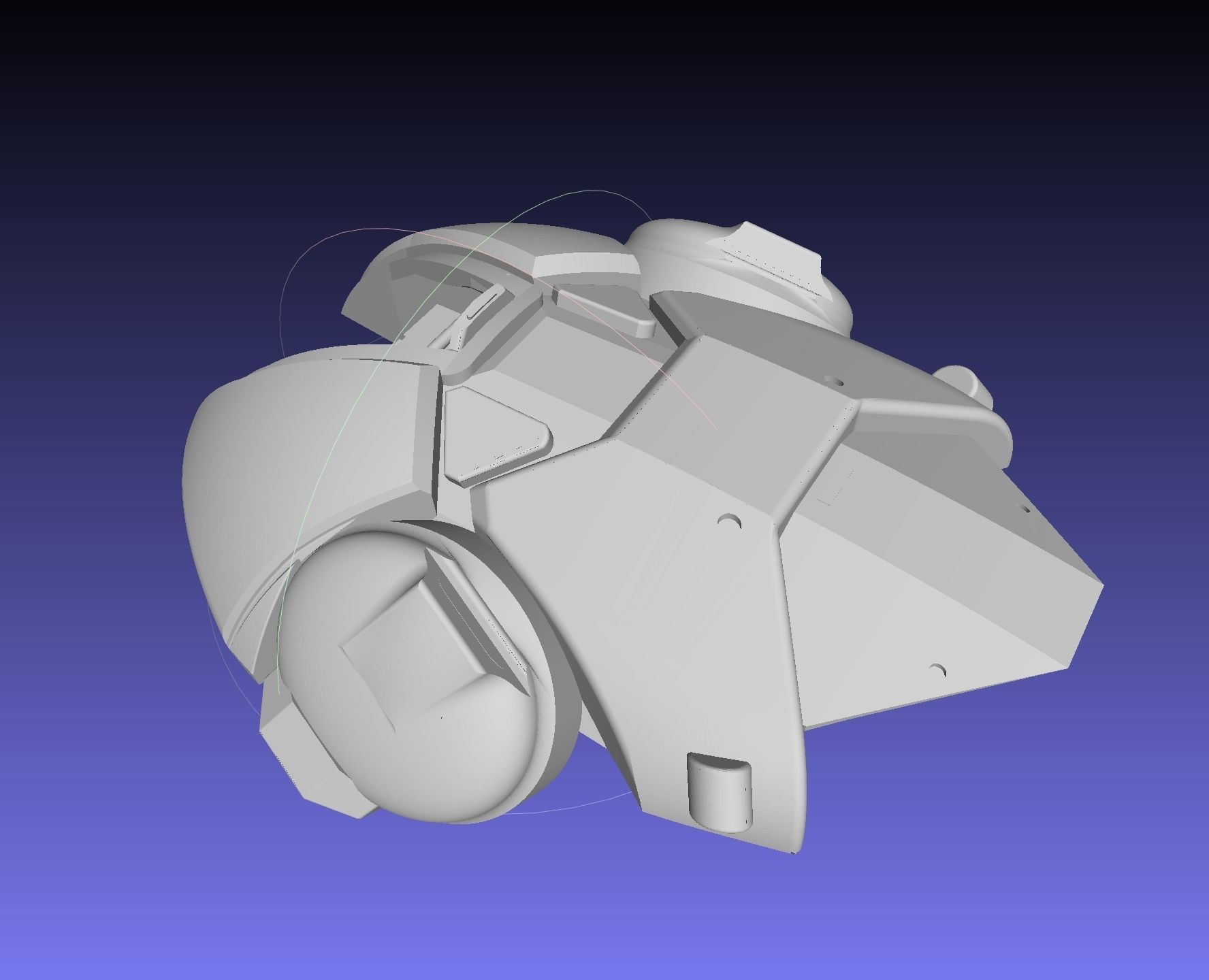 Overwatch Brigitte Armor Set 3D Model Collection_128