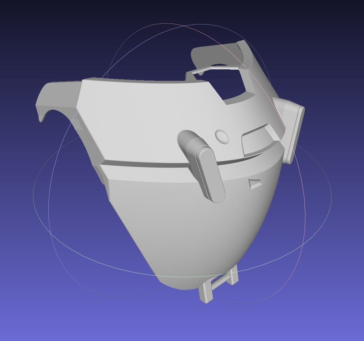 Overwatch Brigitte Armor Set 3D Model Collection_55