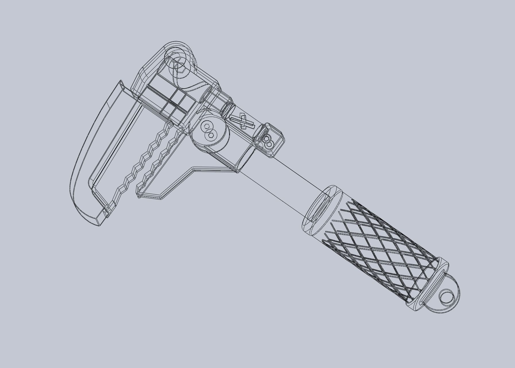 Overwatch Brigitte Armor Set 3D Model Collection_100