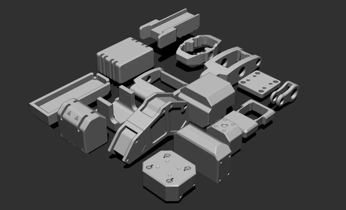 Basic Kit-Bash Vol2 Free 3D model_0