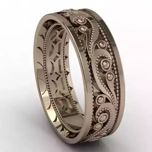 Pattern ring band