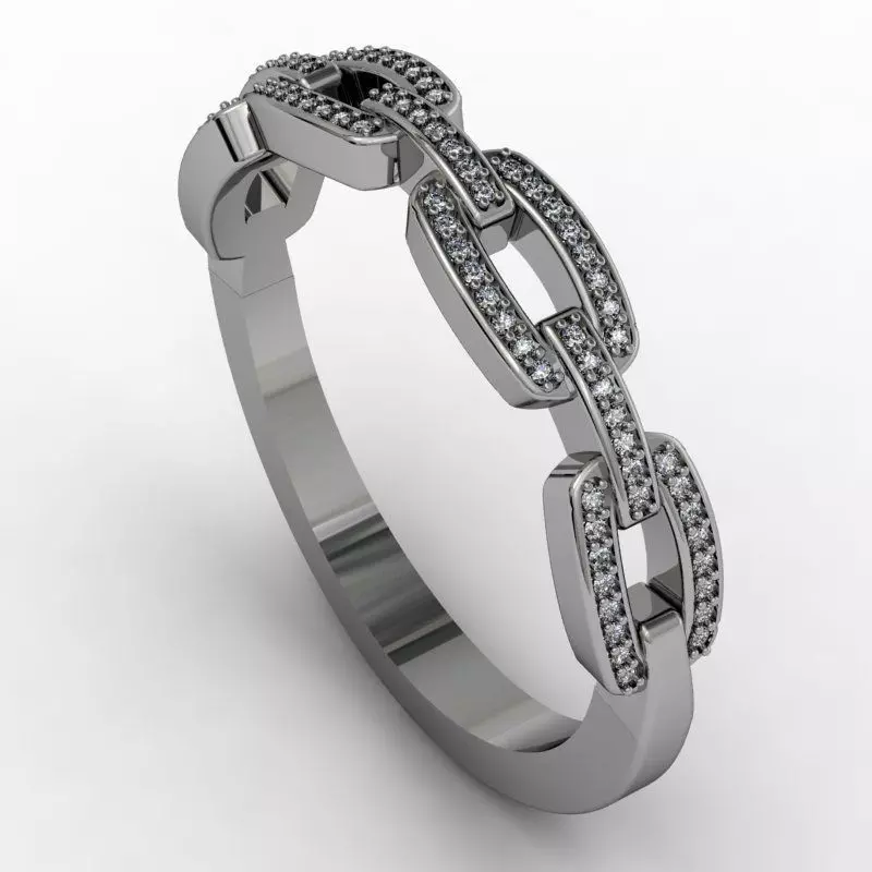 Chain ring 3D print model_0