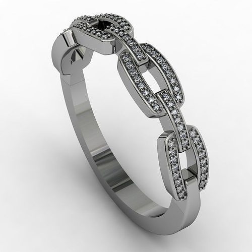 Chain ring 3D print model