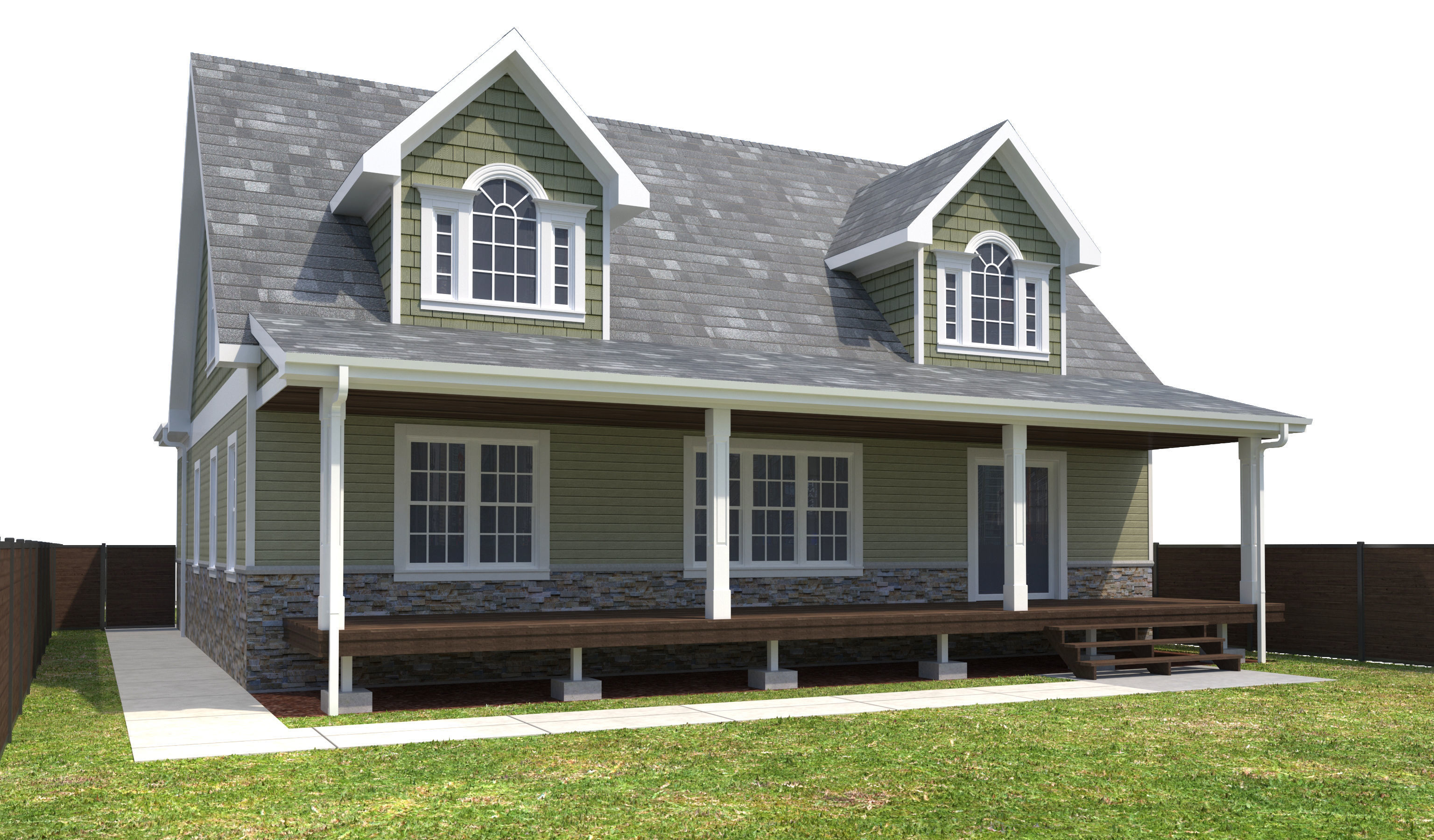 House-068 3D model_3