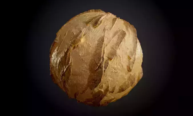 Desert Sand Dunes Rock Slate Ground Seamless PBR Texture