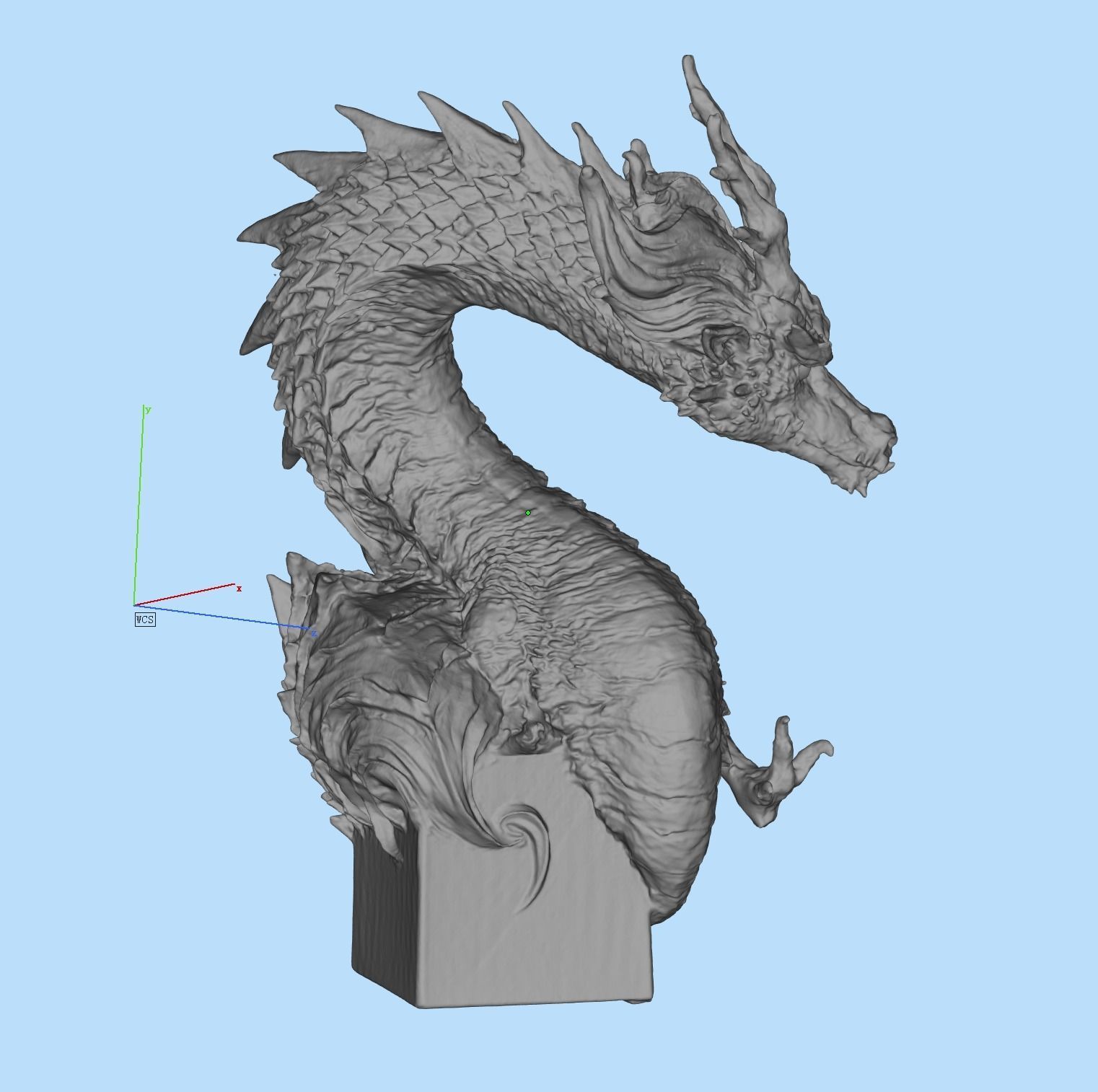chinese dragon 3D print model_4
