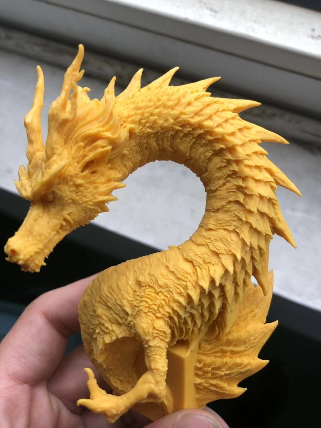chinese dragon 3D print model_1