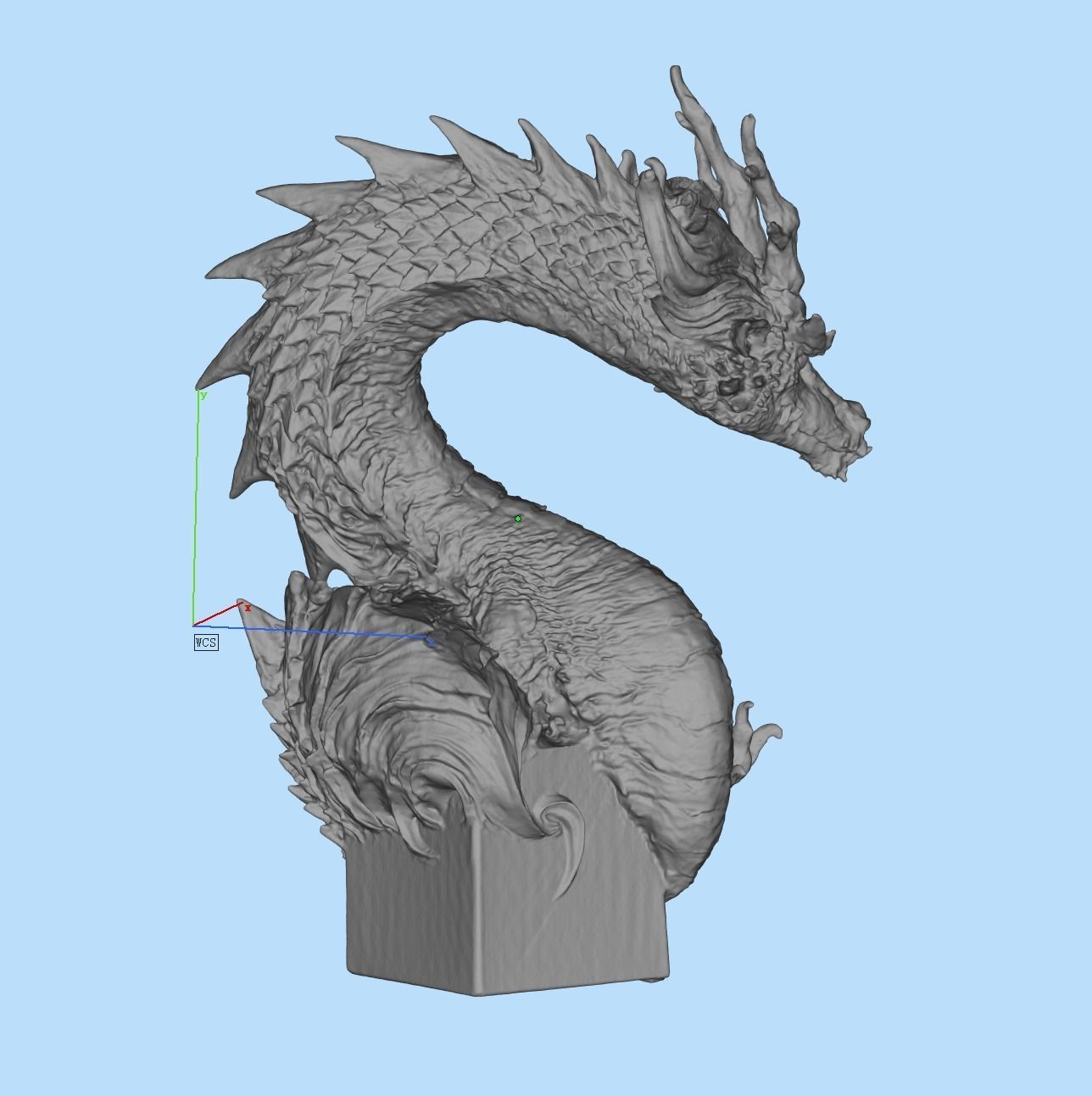 chinese dragon 3D print model_5