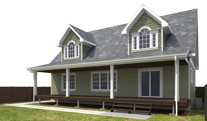 House-074 3D model 5