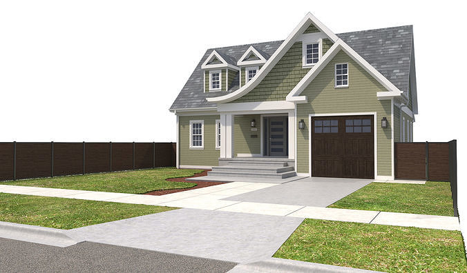 House-074 3D model 3