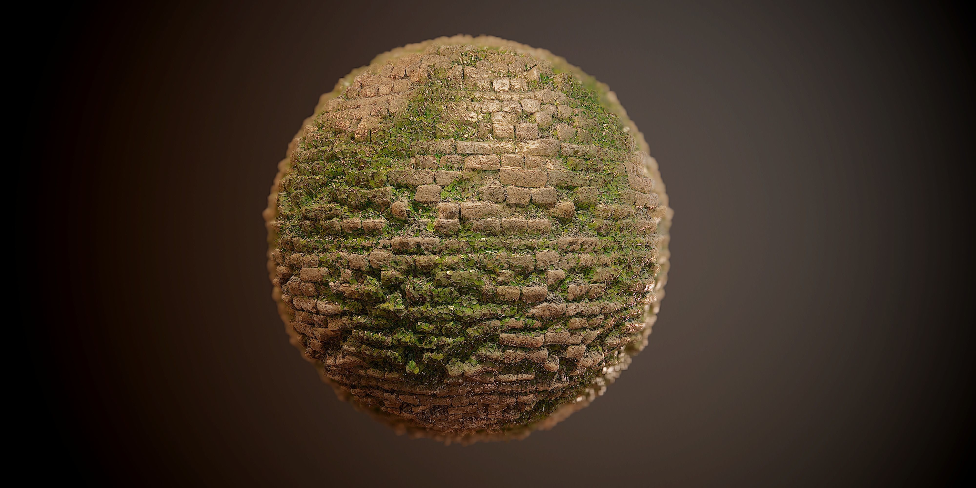 30 Brick Concrete Walls Seamless PBR Textures Texture_15