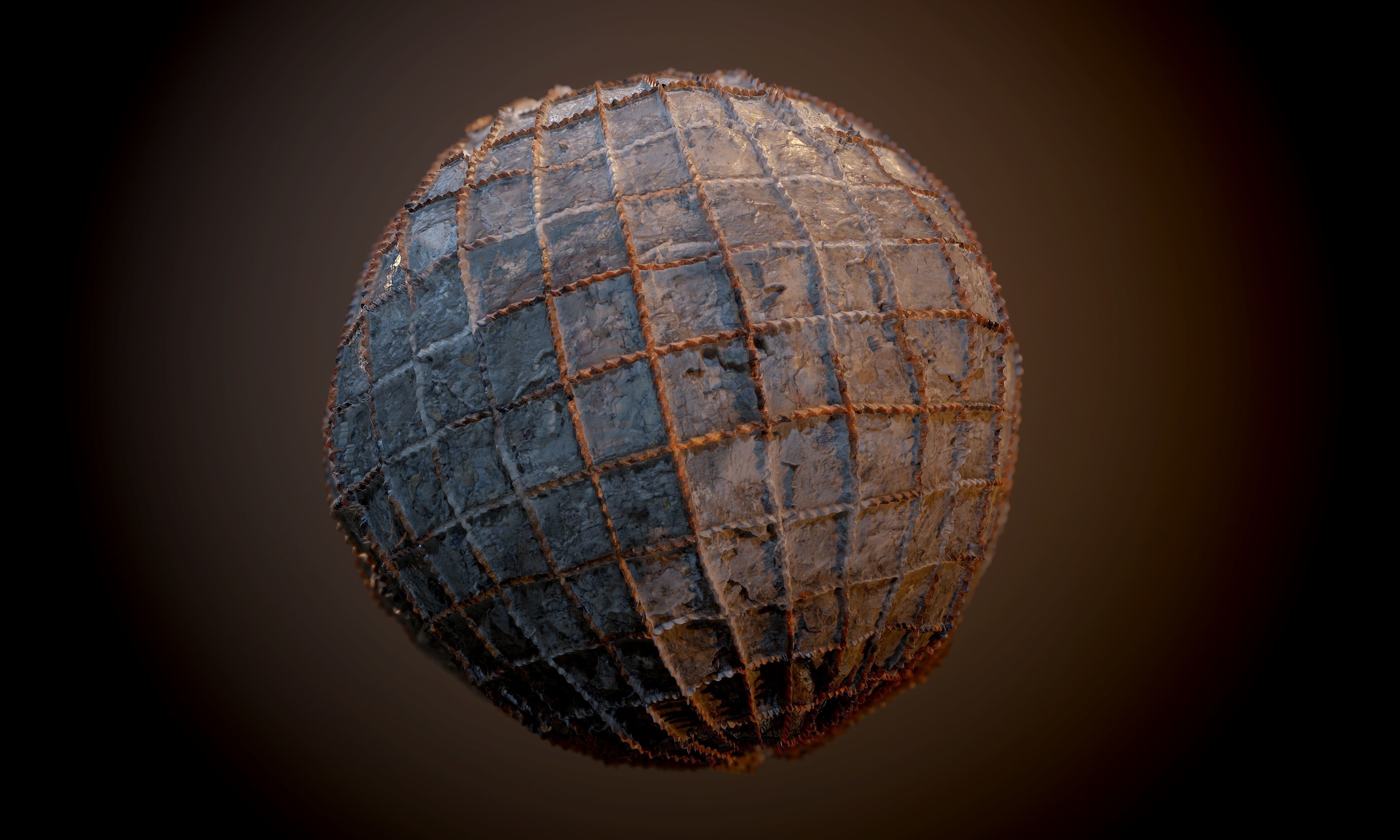 30 Brick Concrete Walls Seamless PBR Textures Texture_26