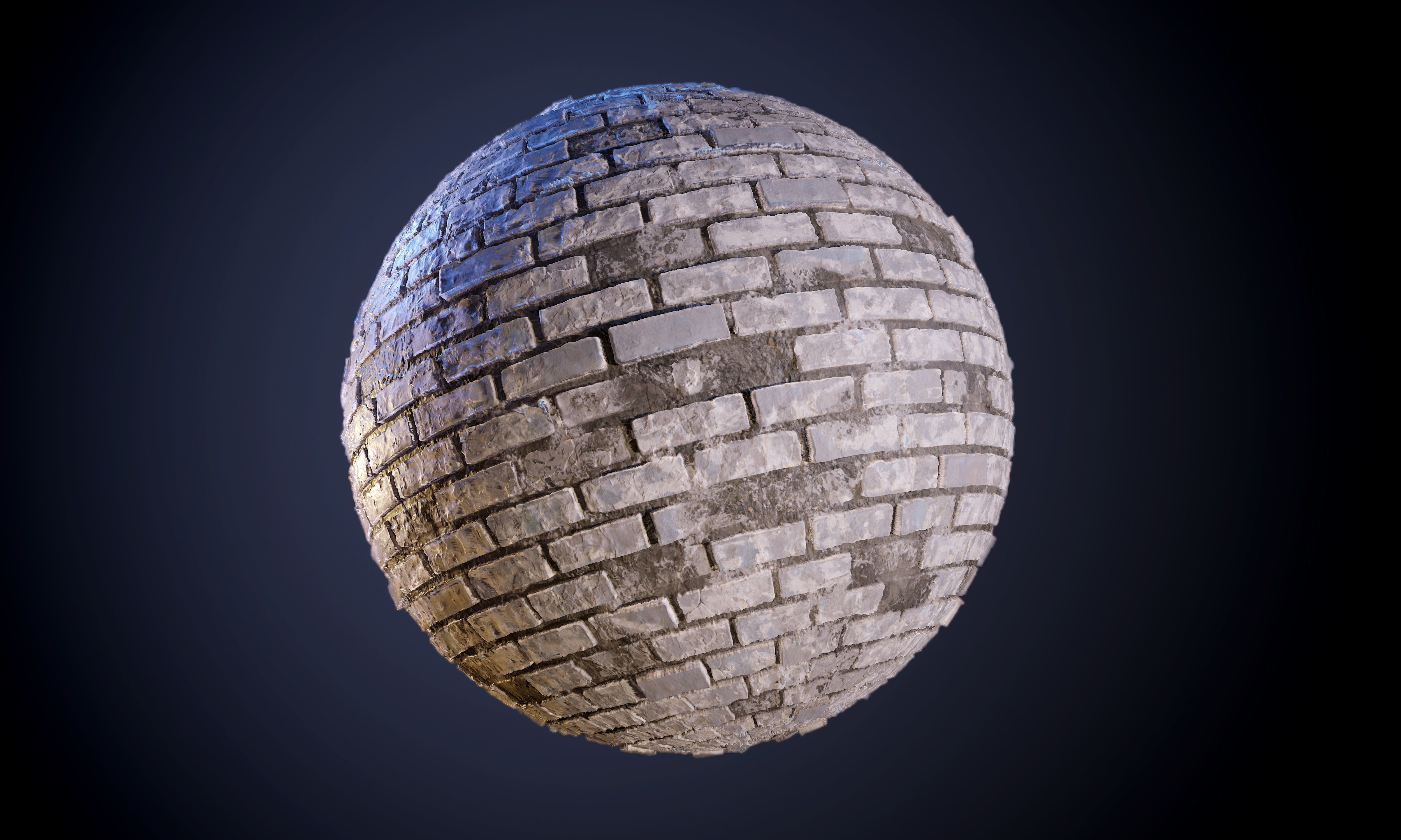 30 Brick Concrete Walls Seamless PBR Textures Texture_18