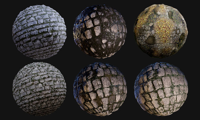 Cobblestone Seamless PBR Texture Pack  Texture