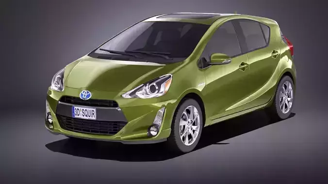 Toyota Prius C 2016 VRAY