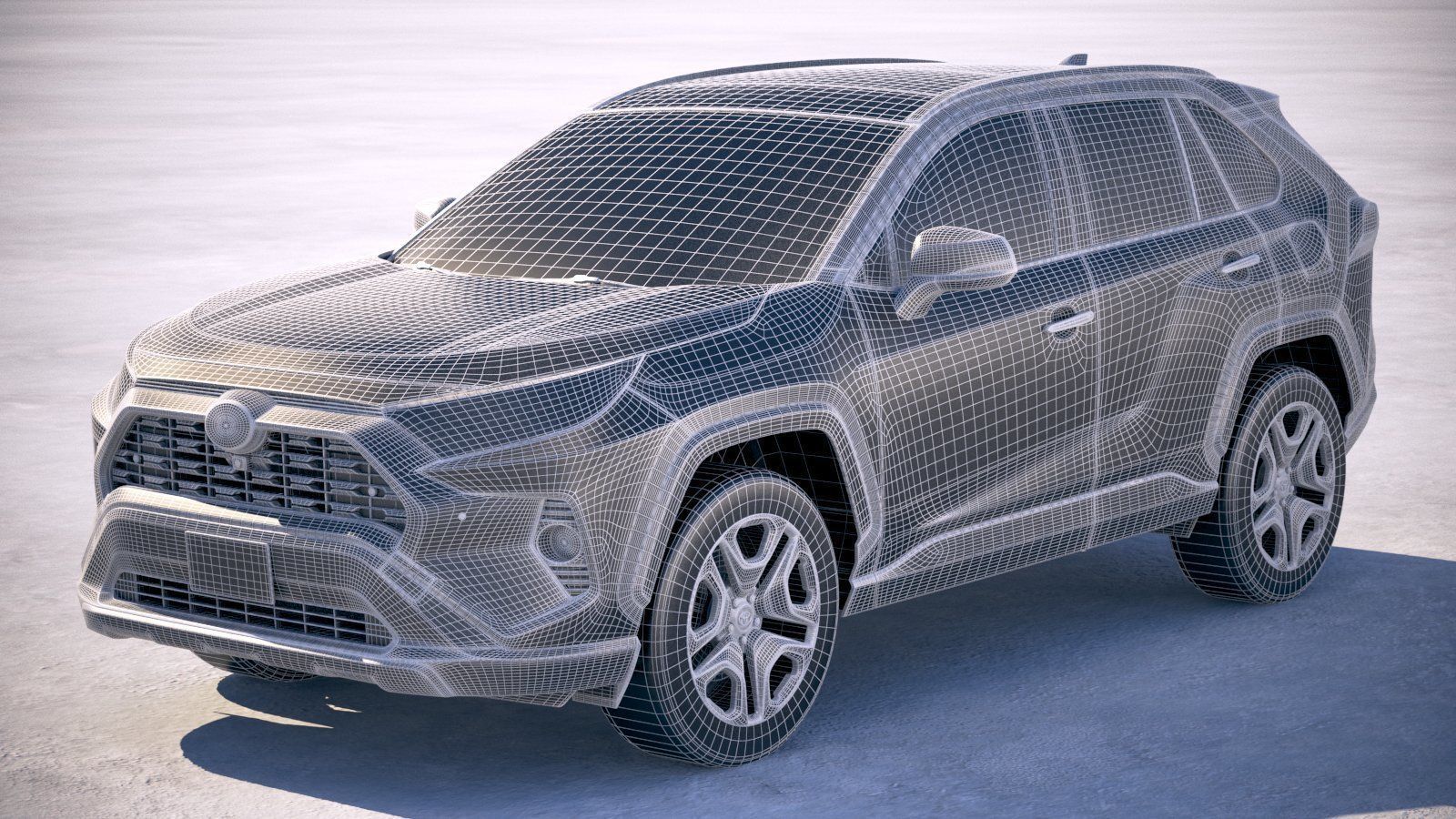 Toyota RAV4 2019 3D model_17