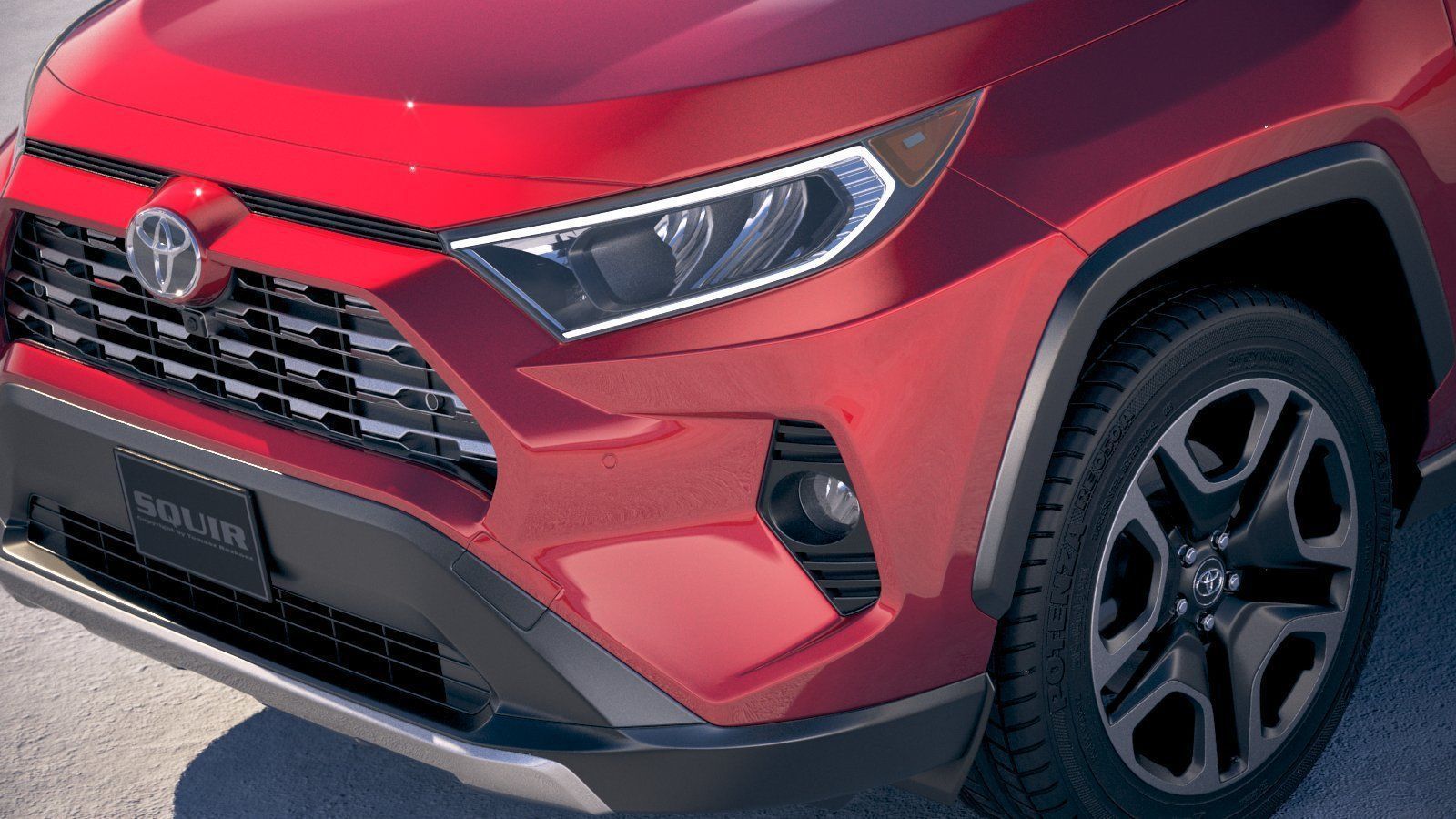 Toyota RAV4 2019 3D model_2