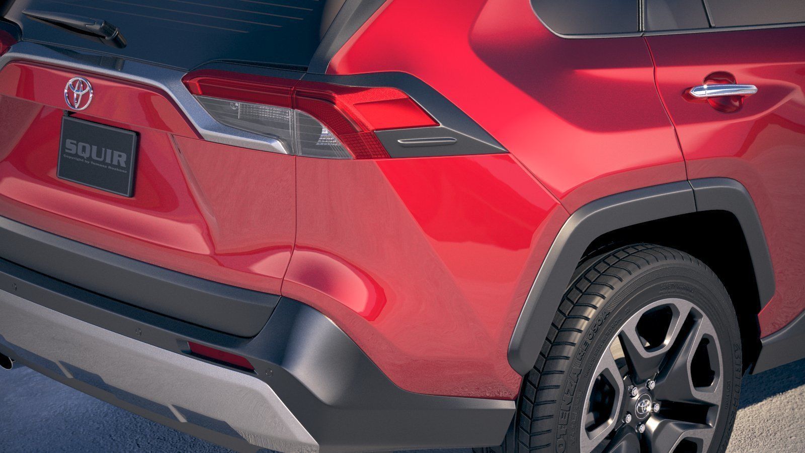 Toyota RAV4 2019 3D model_3