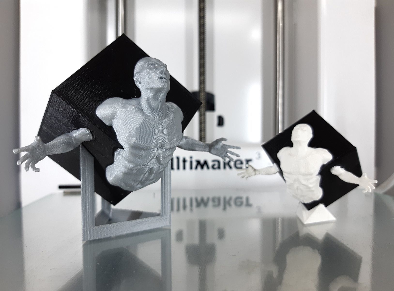 Sculpture - The Struggle of Creation 3D model_4