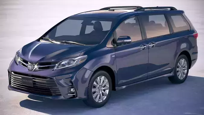 Toyota Sienna 2018 3D model