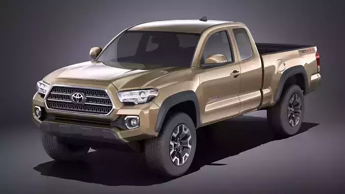 Toyota Tacoma TRD Off-Road 2018 VRAY