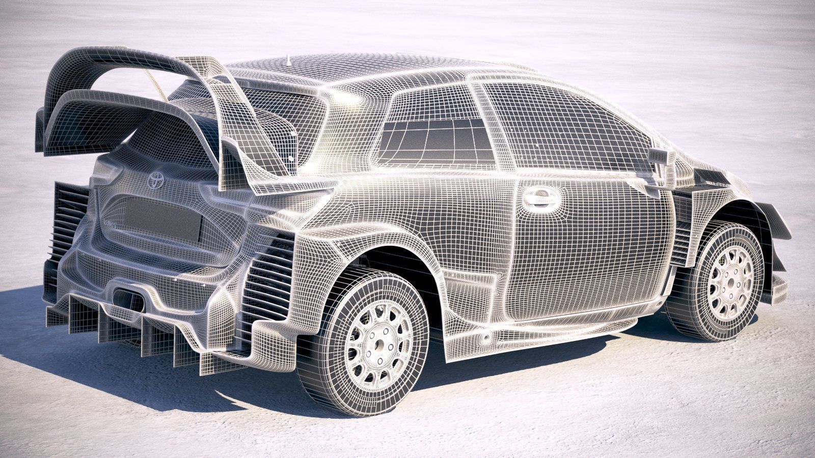 Toyota Yaris WRC 2018 3D model_18