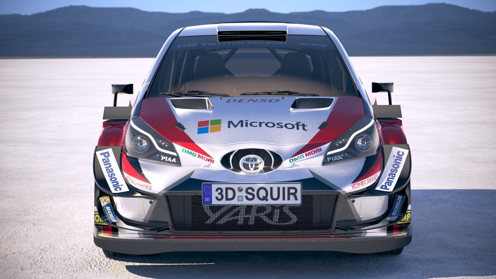 Toyota Yaris WRC 2018 3D model_9