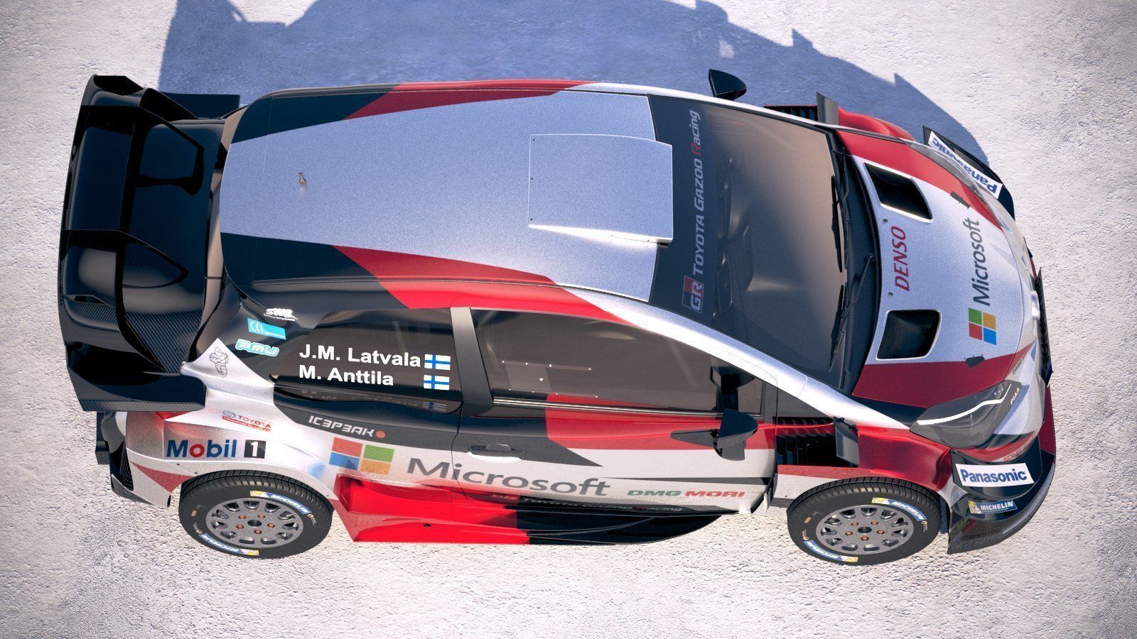 Toyota Yaris WRC 2018 3D model_7