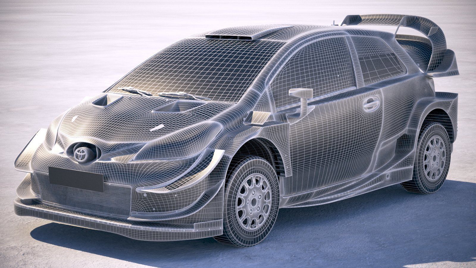 Toyota Yaris WRC 2018 3D model_17