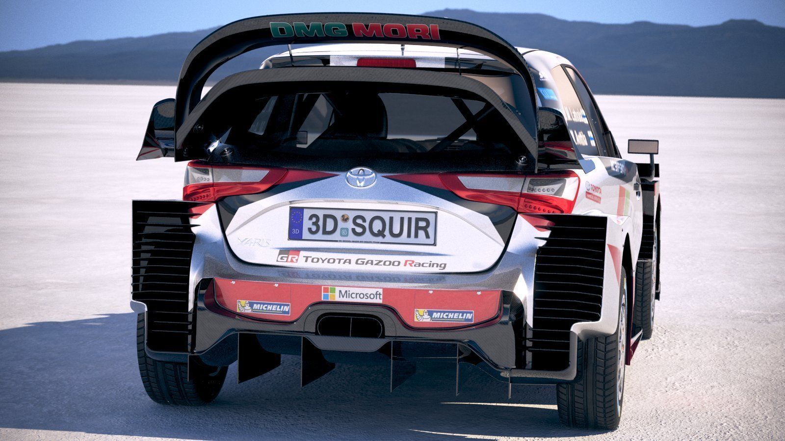 Toyota Yaris WRC 2018 3D model_5