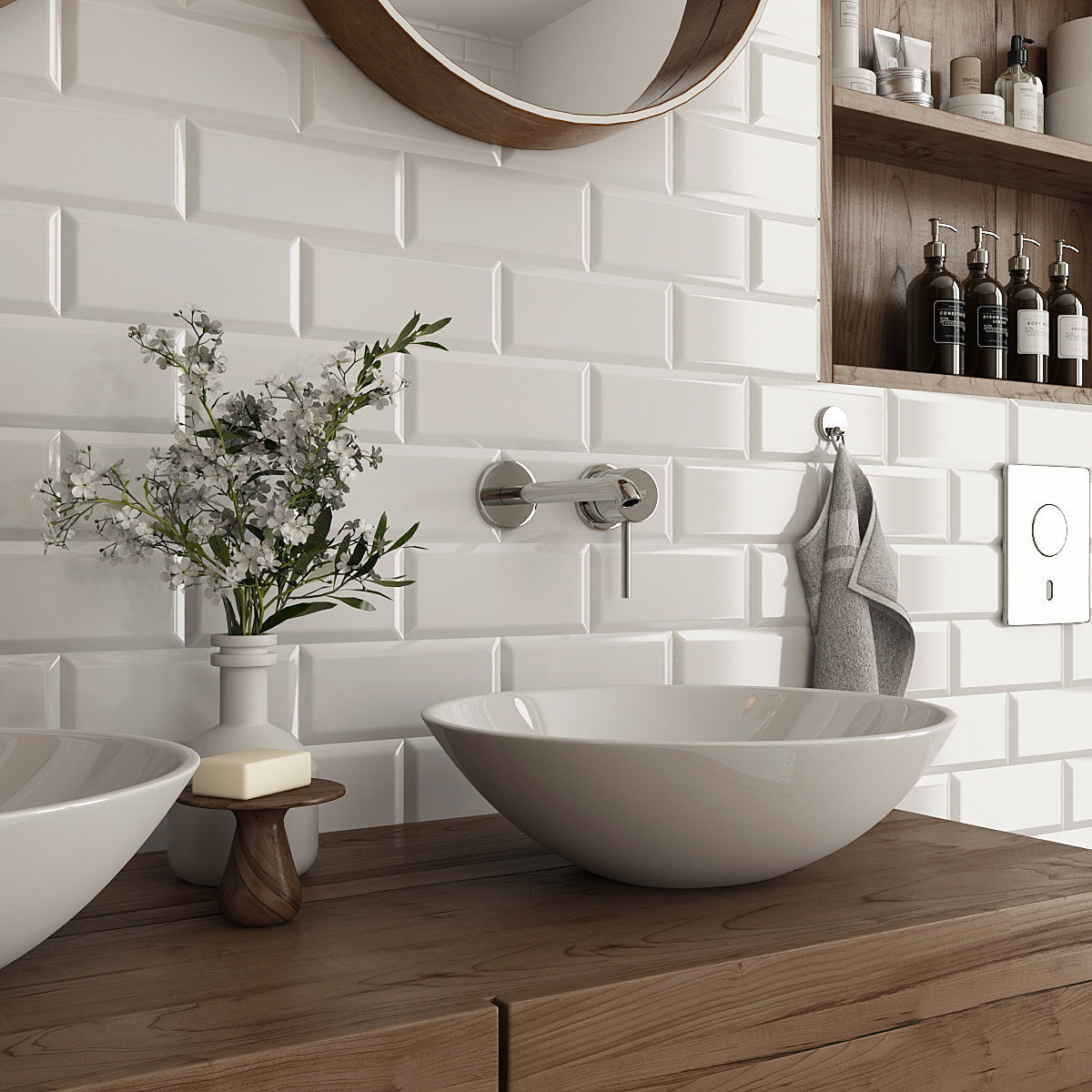 Bathroom Furniture 3D model_6