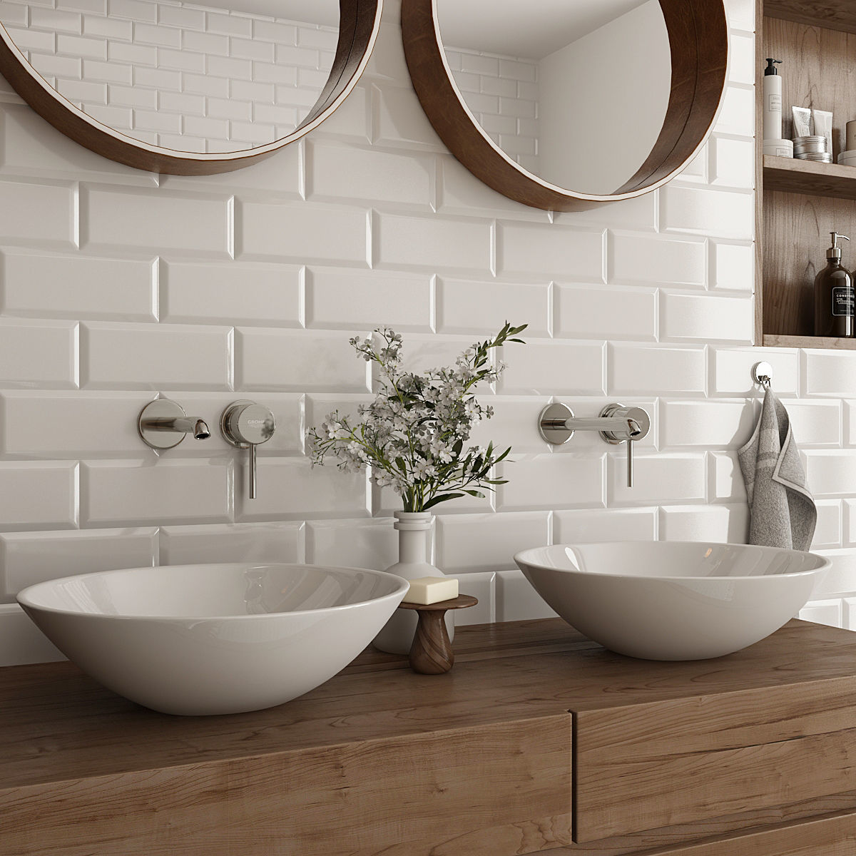 Bathroom Furniture 3D model_9