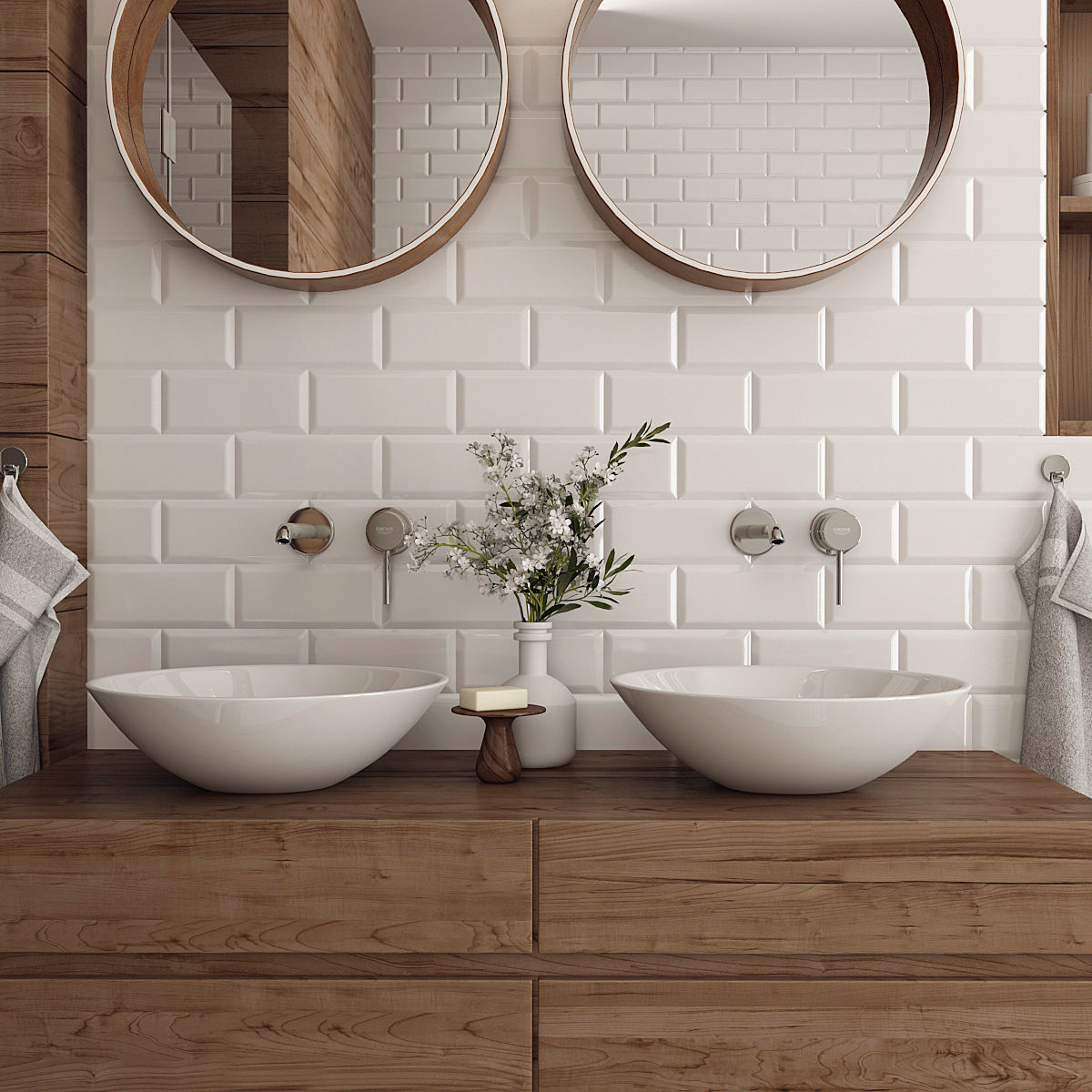 Bathroom Furniture 3D model_2