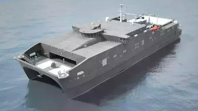 USNS Spearhead JHSV-1 3D model